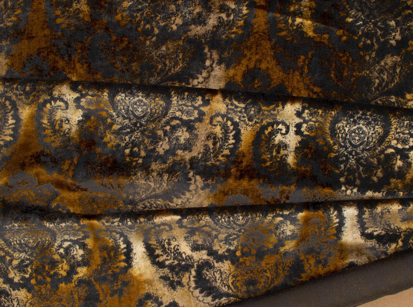 Mööblikangas Barok Medallion 402 Giallo Mööblikangas Barok Medallion 402 Giallo