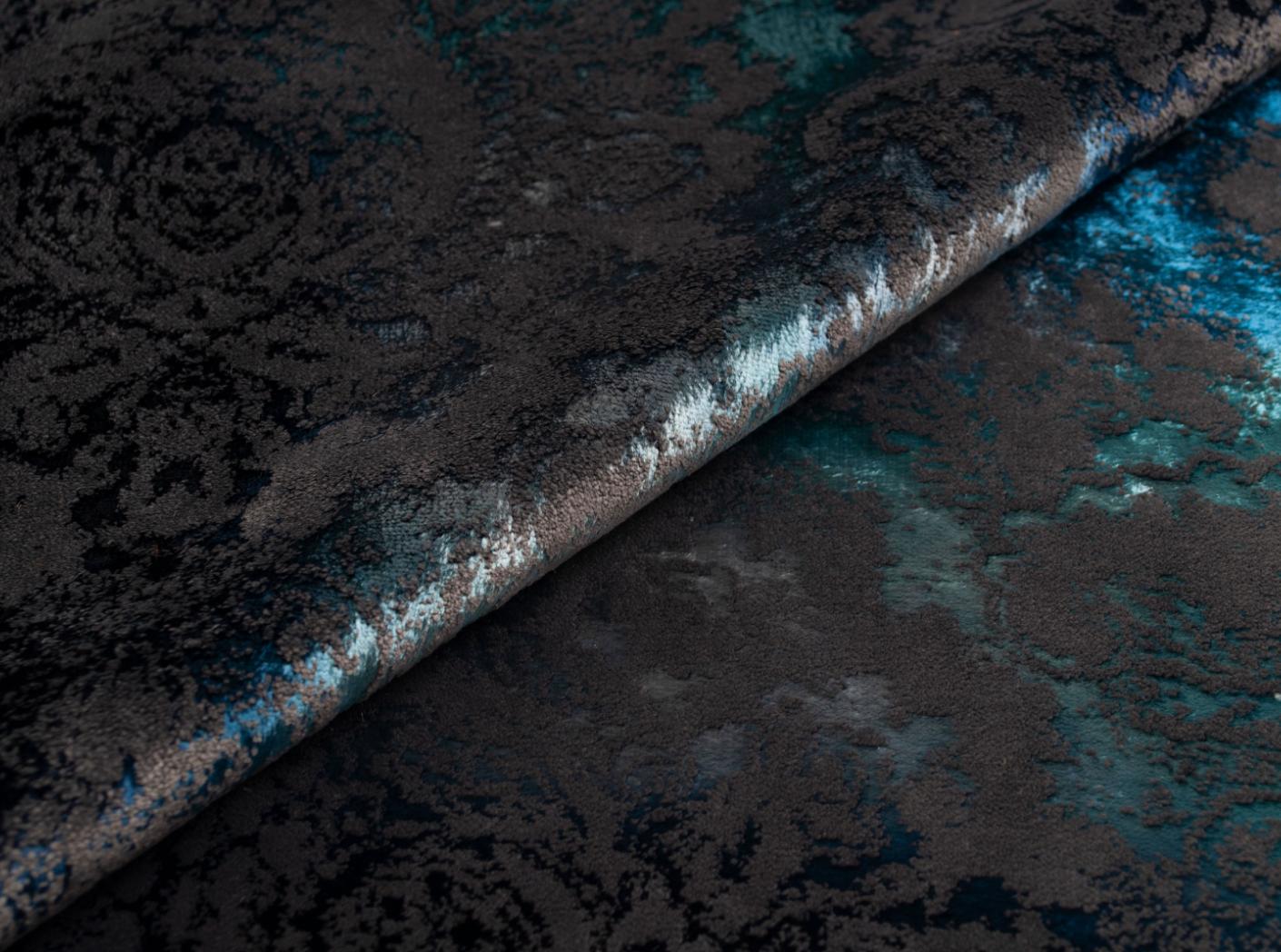 Mööblikangas Barok Medallion 406 Blu Mööblikangas Barok Medallion 406 Blu