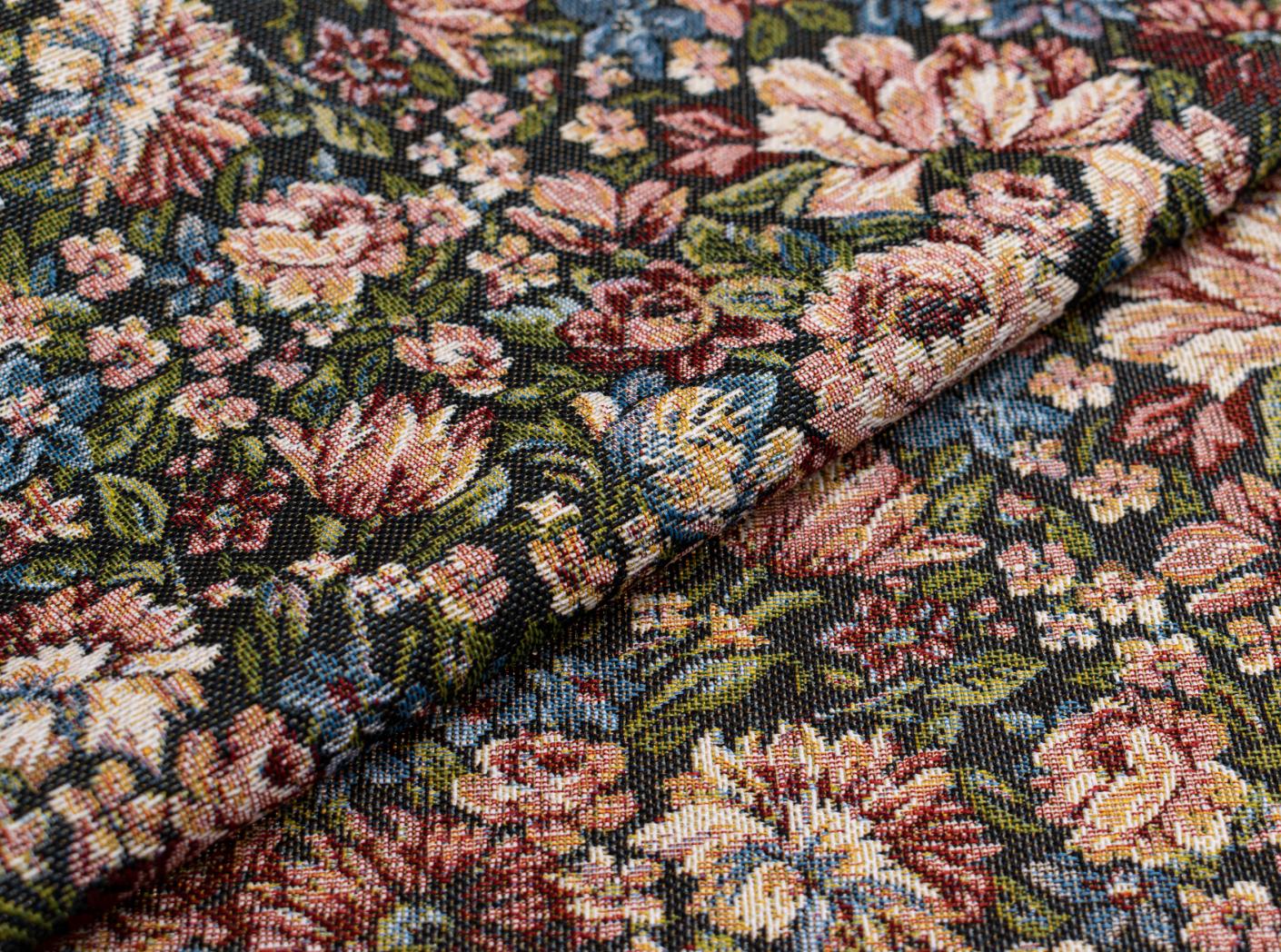 Mööblikangas Nostalgi Blomsteräng Mööblikangas Nostalgi Blomsteräng