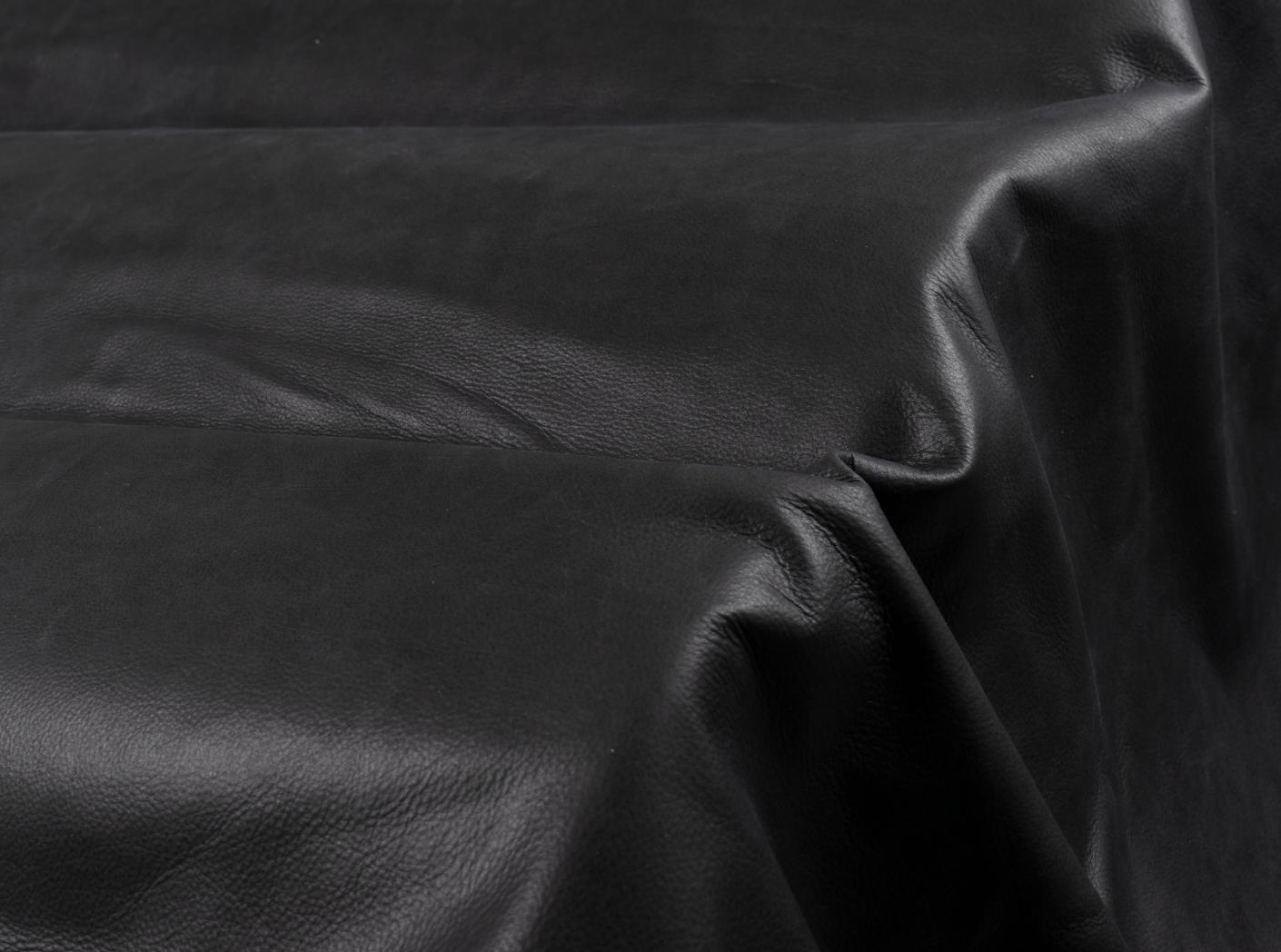 Mööblinahk Vintage Black Soft Anilina Mööblinahk Vintage Black Soft Anilina