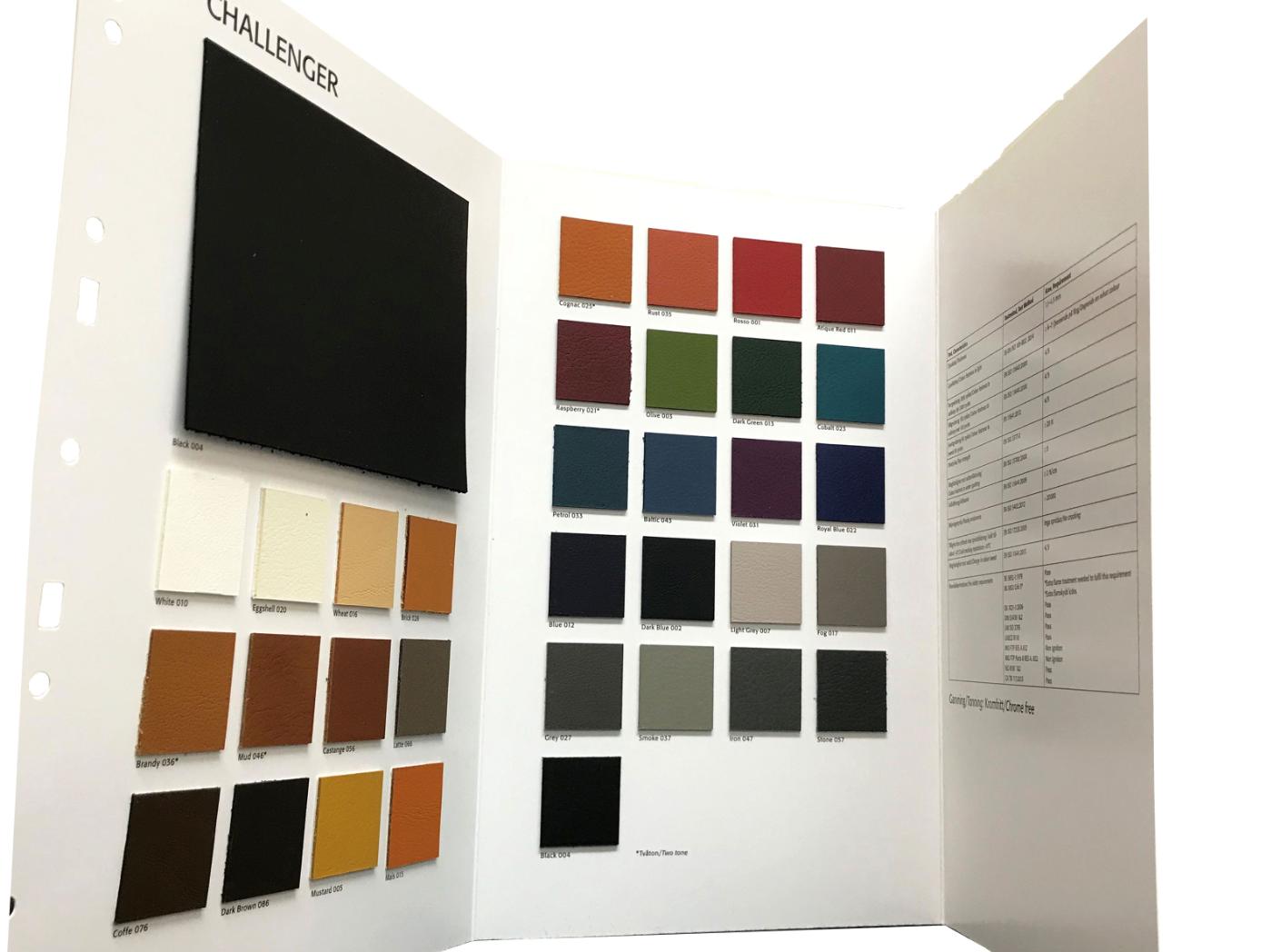 NÄIDIS Mööblinahk Challenger mapp NÄIDIS Mööblinahk Challenger mapp