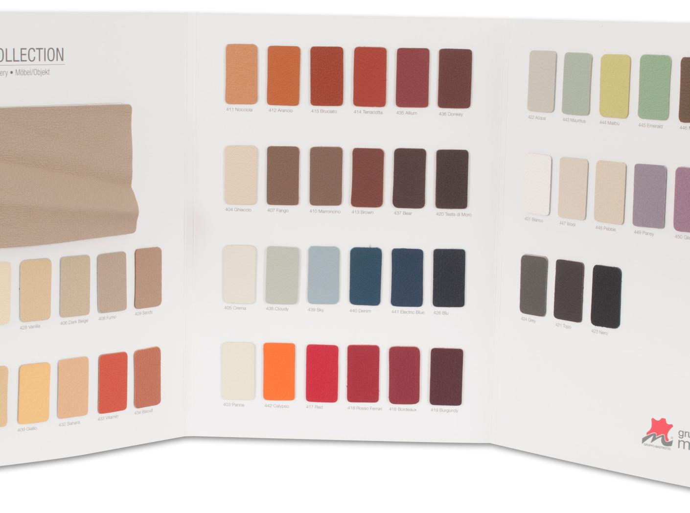 NÄIDIS Mööbli- ja autonahk Ocean mapp NÄIDIS Mööbli- ja autonahk Ocean mapp