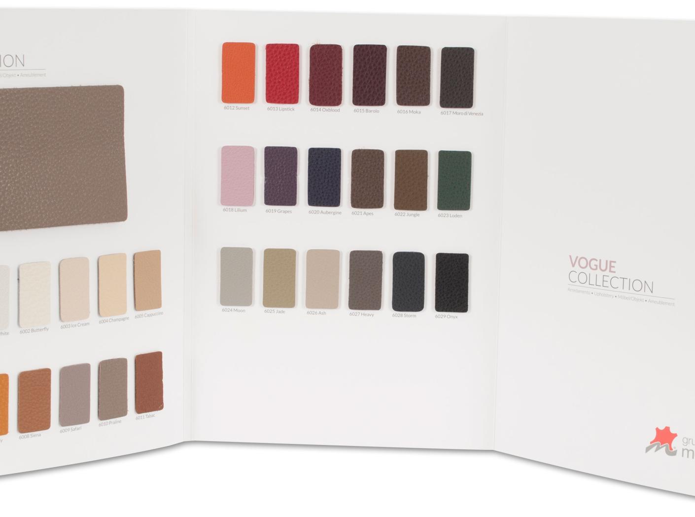 NÄIDIS Mööblinahk Vogue mapp NÄIDIS Mööblinahk Vogue mapp