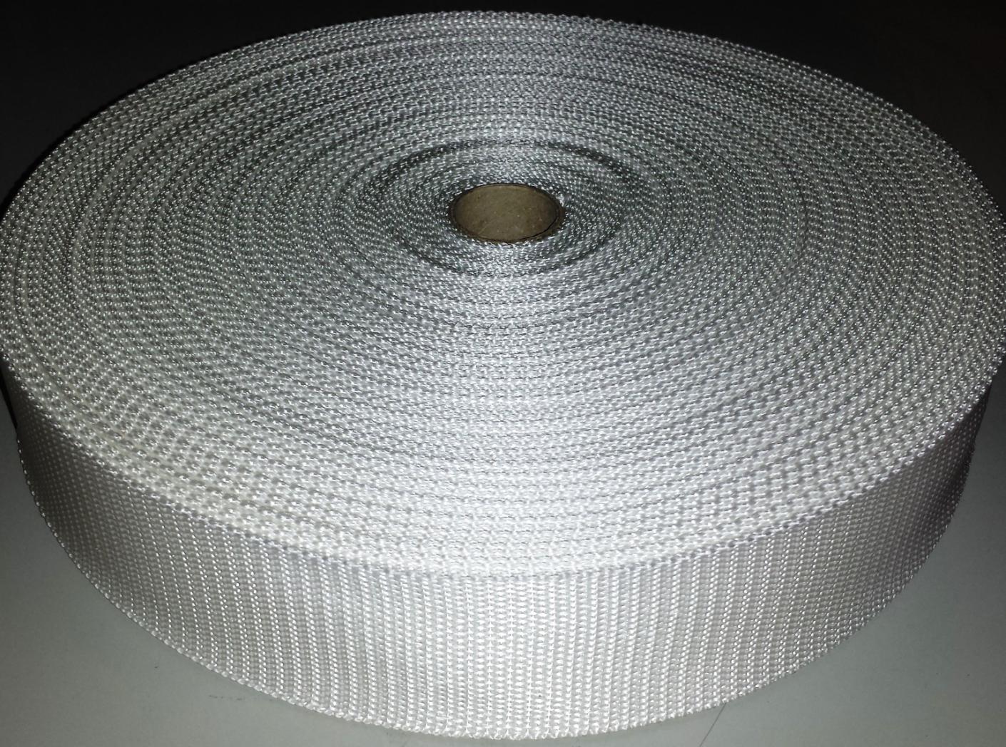 PP-pael, 50 mm, valge, UV-kindel, 50m/rull PP-pael, 50 mm, valge, UV-kindel, 50m/rull