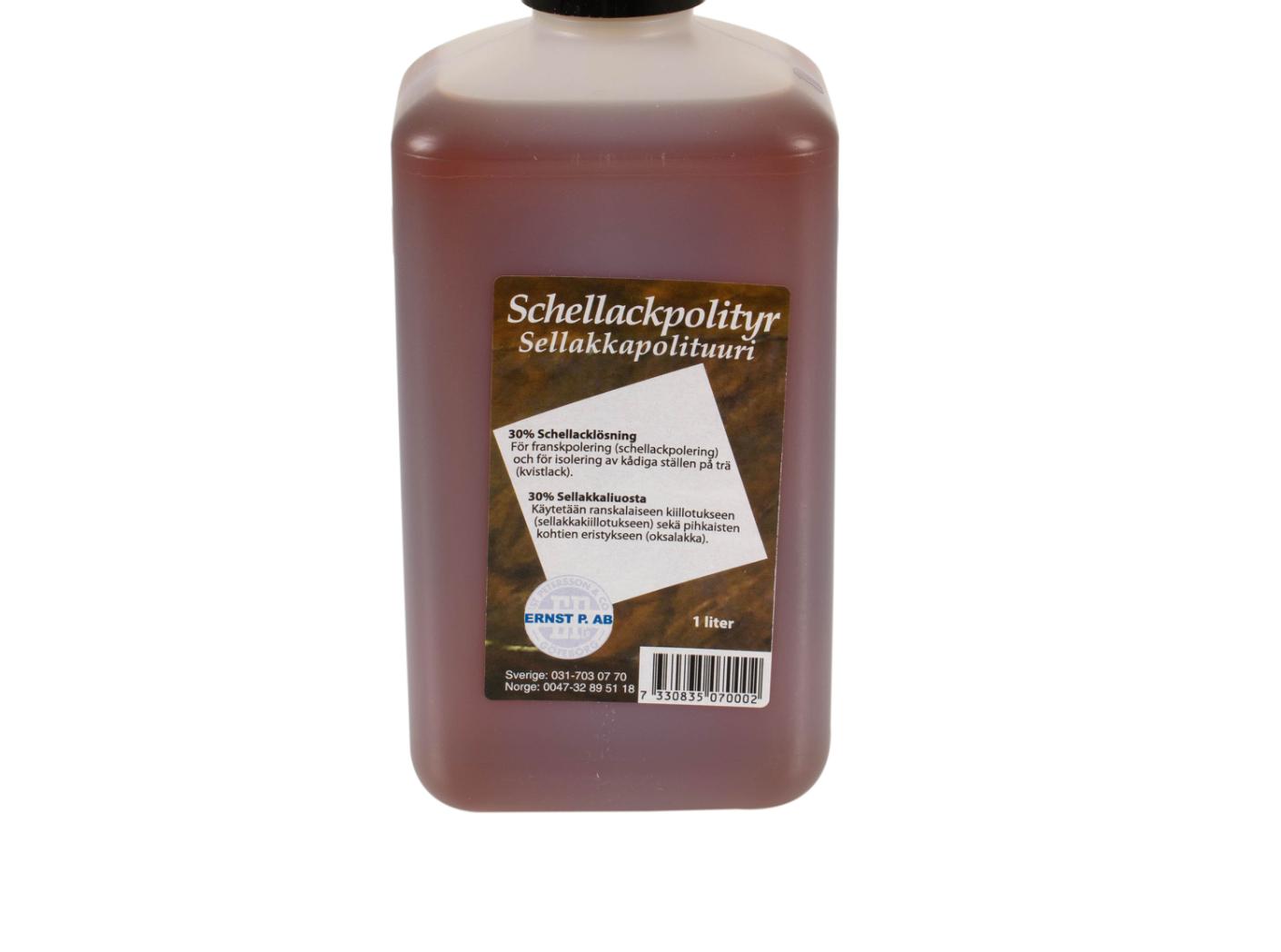Rubinol schellack valmis lahus, 1 liter Rubinol schellack valmis lahus, 1 liter