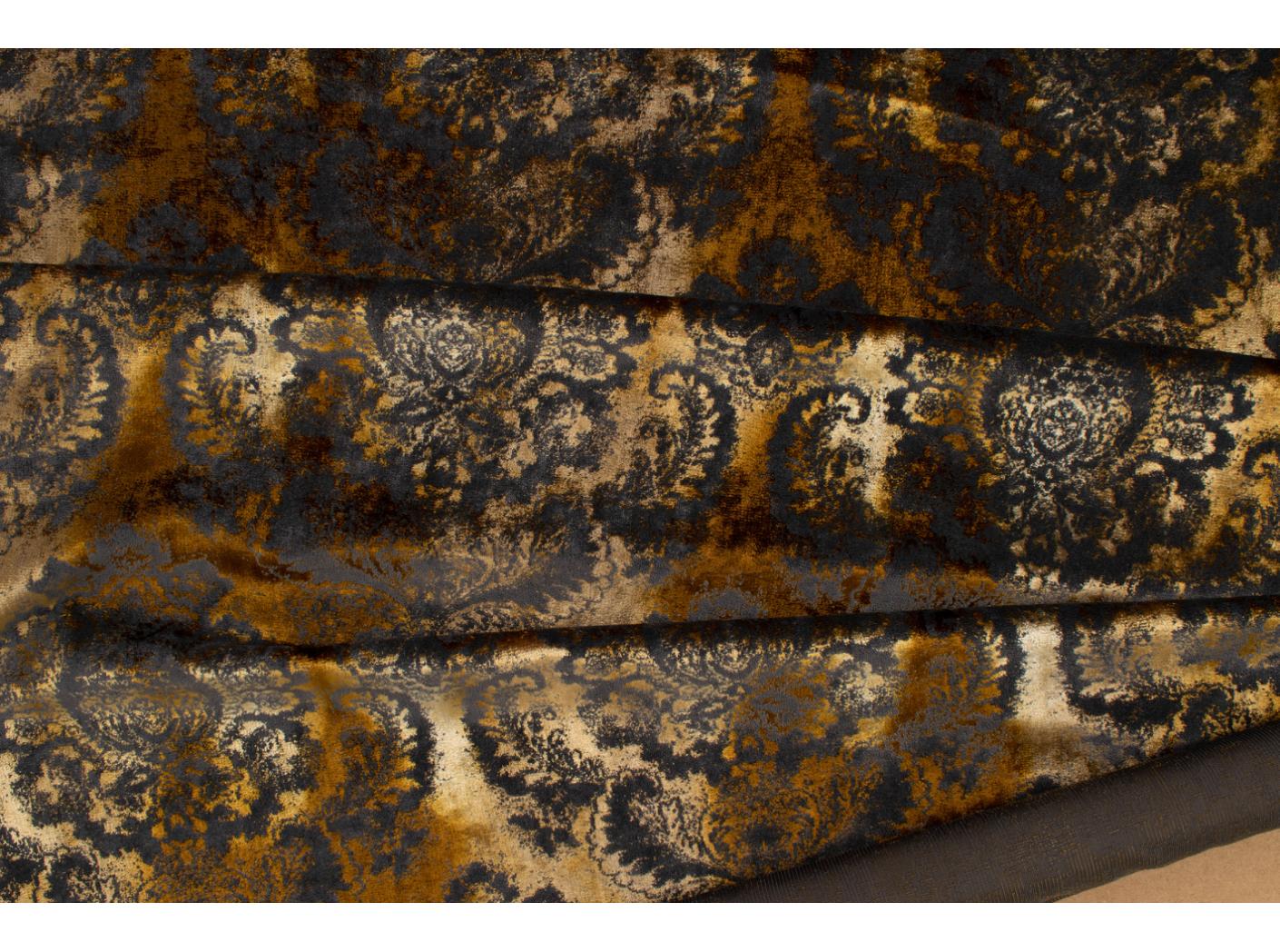 Mööblikangas Barok Medallion 402 Giallo Mööblikangas Barok Medallion 402 Giallo