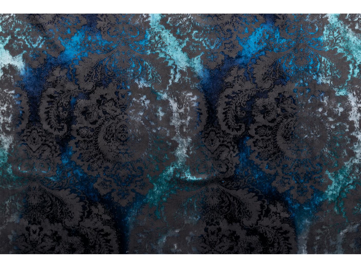 Mööblikangas Barok Medallion 406 Blu Mööblikangas Barok Medallion 406 Blu