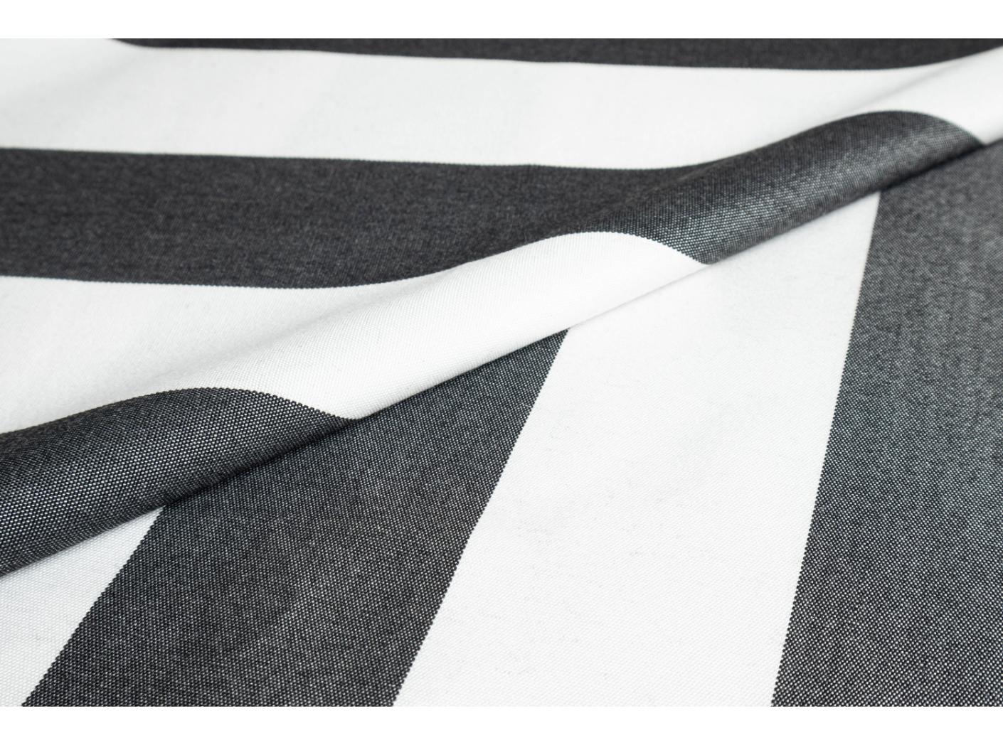 Mööblikangas Garden Stripe 01446 Jet Black Mööblikangas Garden Stripe 01446 Jet Black