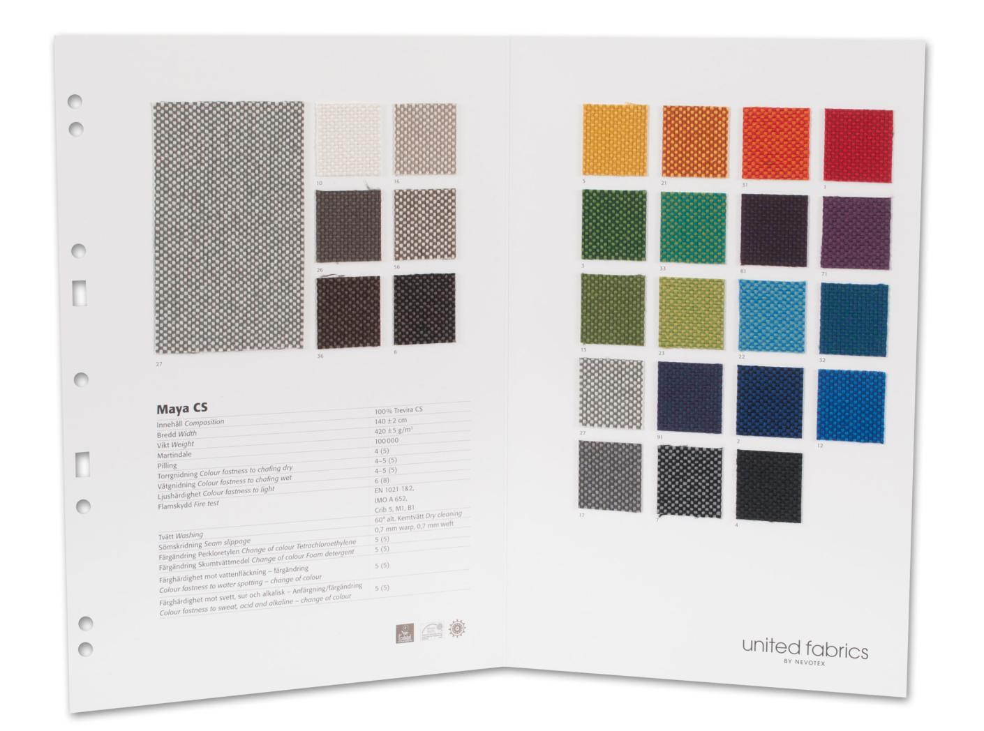 NÄIDIS Mööblikangas Maya CS mapp NÄIDIS Mööblikangas Maya CS mapp