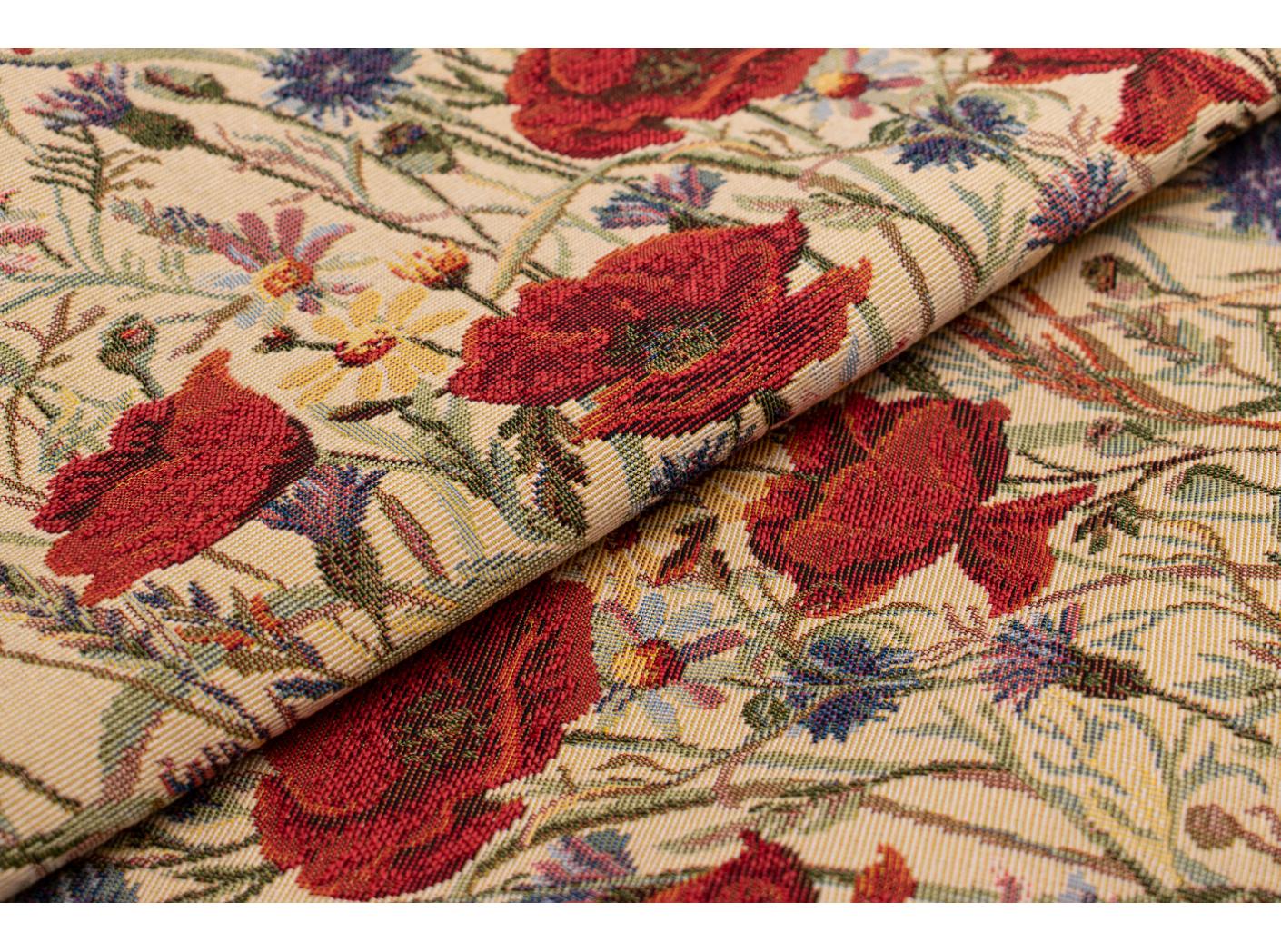 Mööblikangas Nostalgi Vallmo Mööblikangas Nostalgi Vallmo