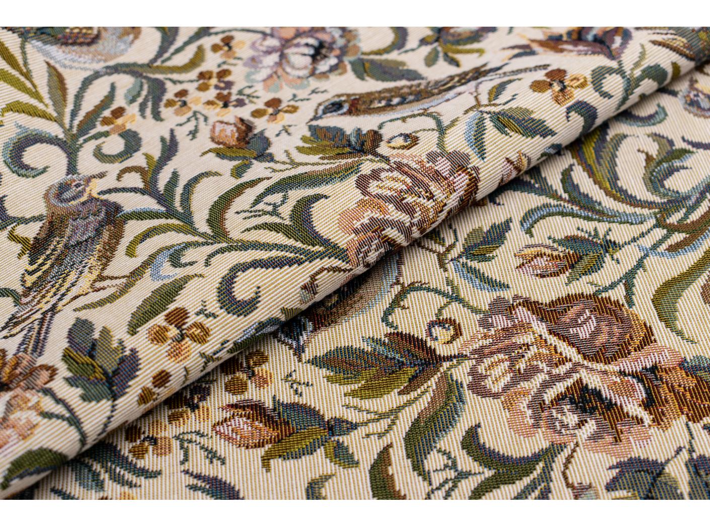 Mööblikangas Nostalgi Lövsångare Mööblikangas Nostalgi Lövsångare