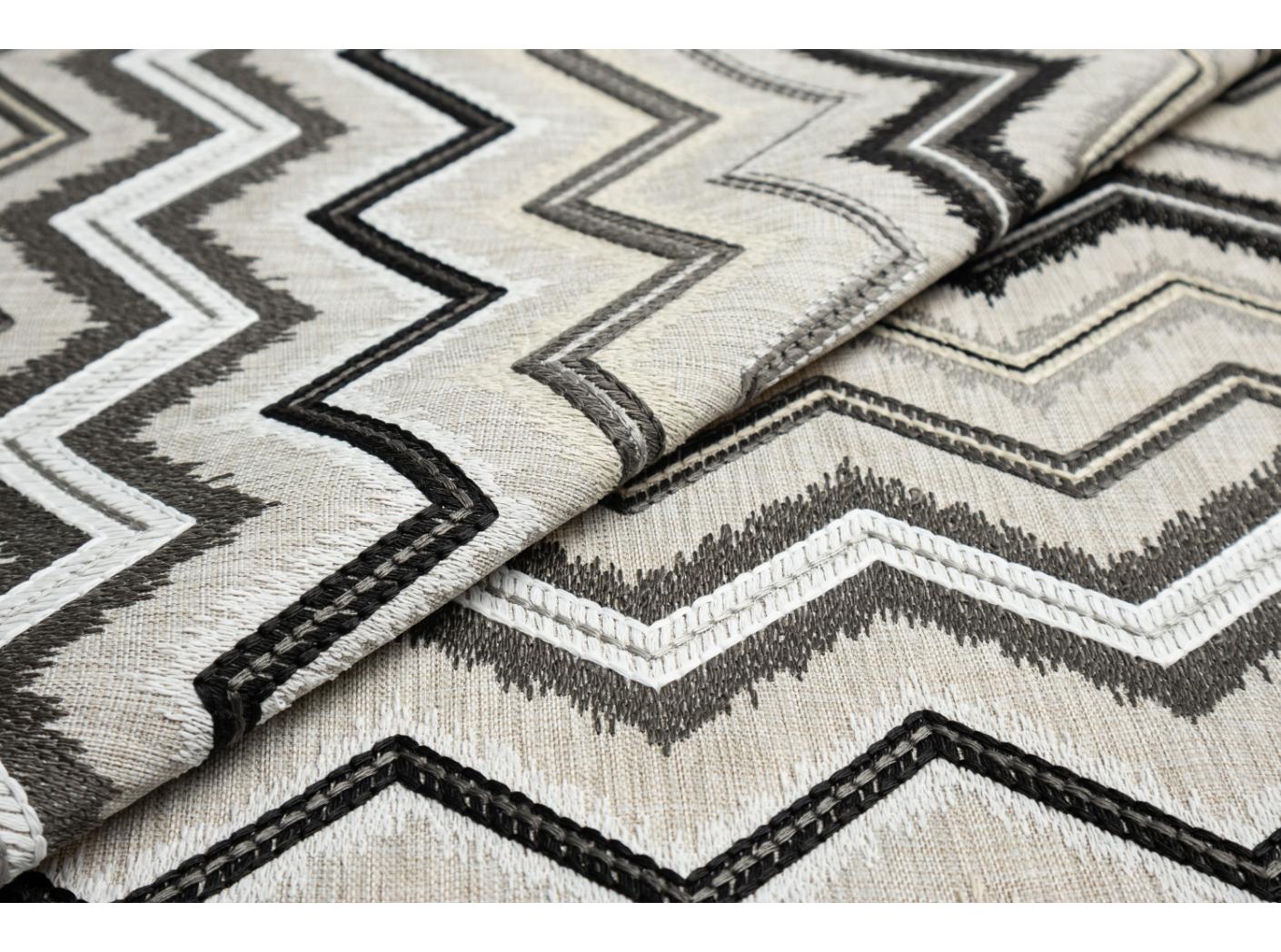 Mööblikangas Veranda Zig Zag 07 Iron Mööblikangas Veranda Zig Zag 07 Iron