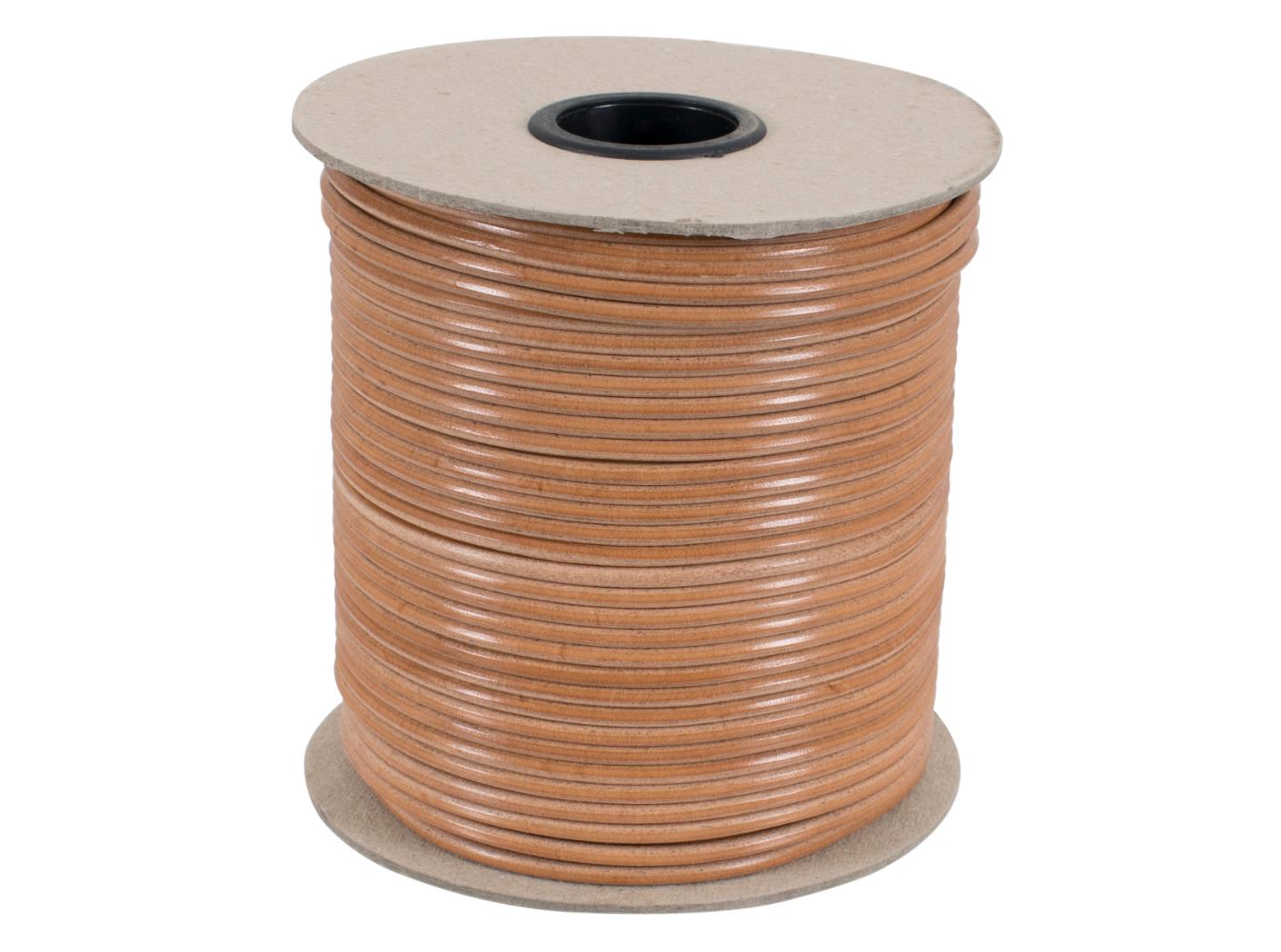 Nahast nöör 3mm naturaalne Nahast nöör 3mm naturaalne