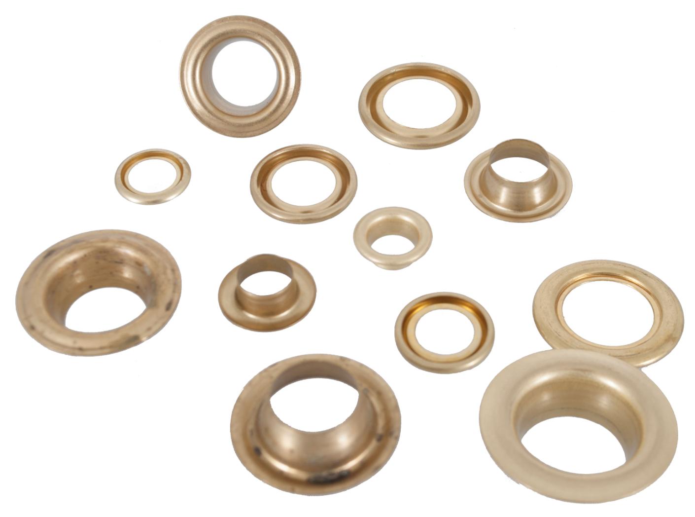 Öösid 20 B, Messing, 8 mm, komplekt, 1000 tk/pk Öösid 20 B, Messing, 8 mm, komplekt, 1000 tk/pk