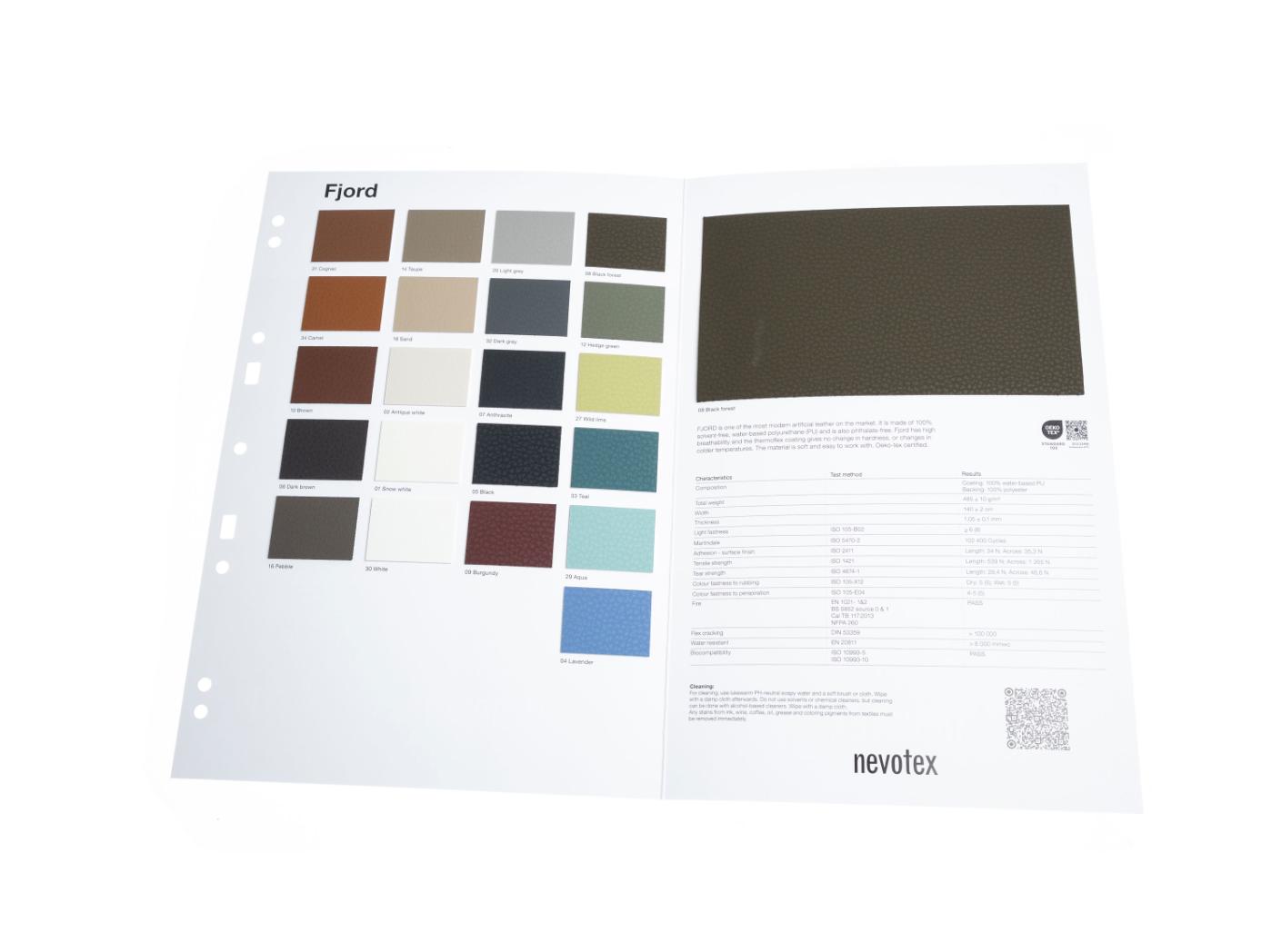 NÄIDIS Kunstnahk Fjord mapp NÄIDIS Kunstnahk Fjord mapp