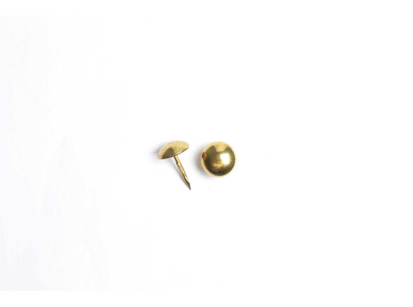 Dekoratiivnael Mässing Z130, Ø 11,0 mm 1000st/fp Dekoratiivnael Mässing Z130, Ø 11,0 mm 1000st/fp