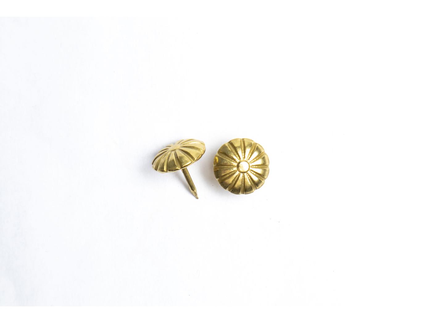 Dekoratiivnael Mässing Z547, Ø 14,0 mm 250st/fp Dekoratiivnael Mässing Z547, Ø 14,0 mm 250st/fp