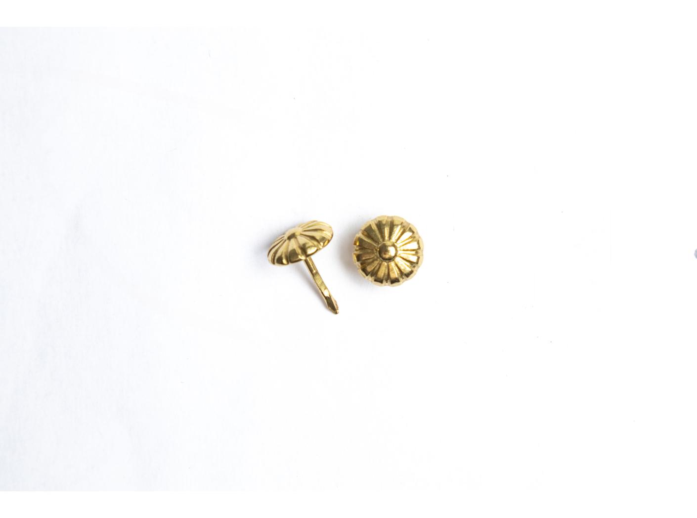 Dekoratiivnael Mässing Z548, Ø 11,0 mm 1000st/fp Dekoratiivnael Mässing Z548, Ø 11,0 mm 1000st/fp