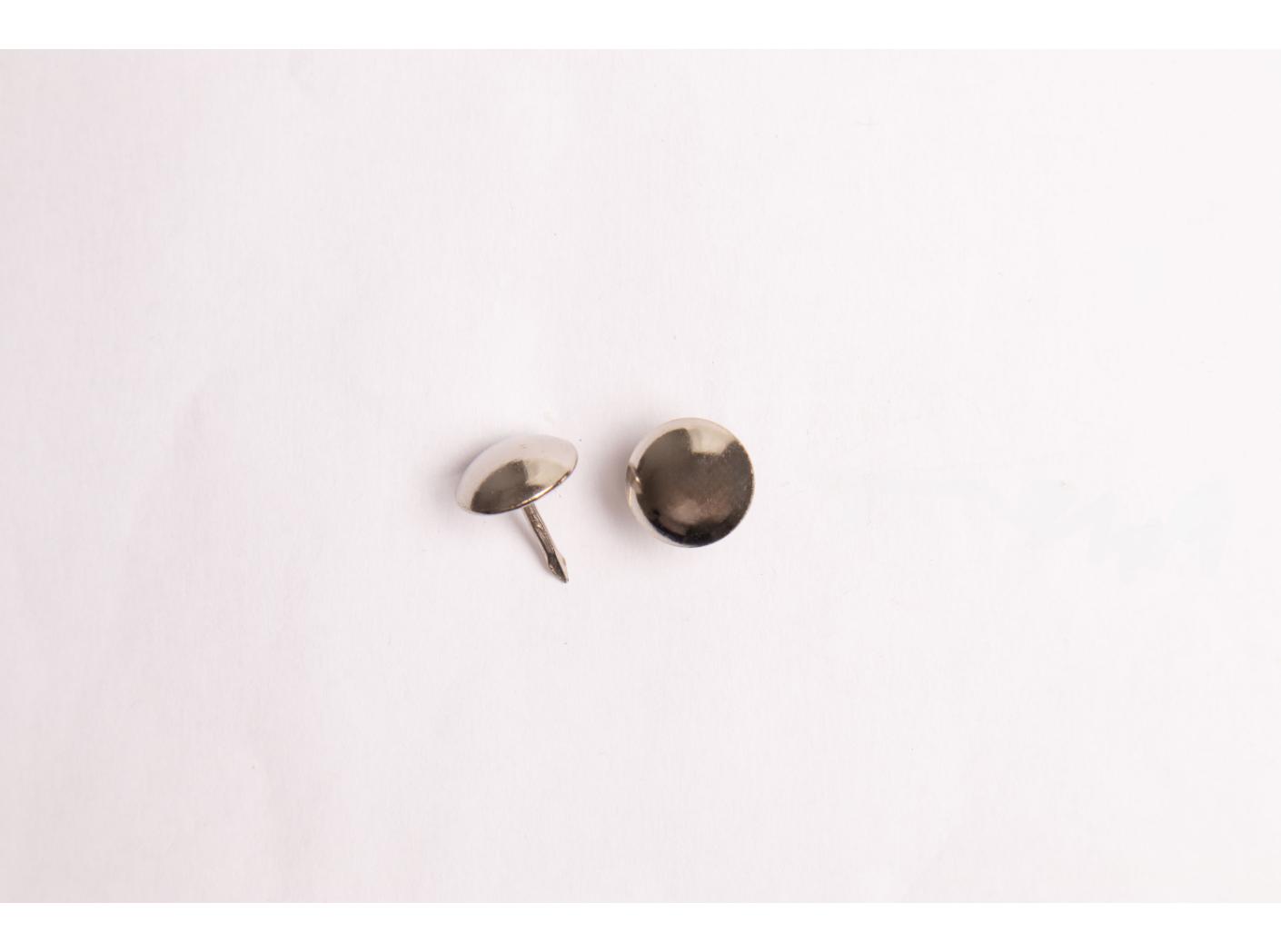 Dekoratiivnael kroomitud Z160, Ø 12,5 mm 1000st/fp Dekoratiivnael kroomitud Z160, Ø 12,5 mm 1000st/fp