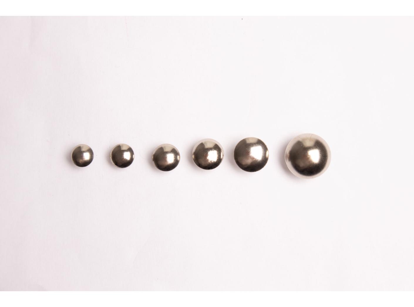 Dekoratiivnael kroomitud Z1507, Ø 14,0 mm 500st/fp Dekoratiivnael kroomitud Z1507, Ø 14,0 mm 500st/fp