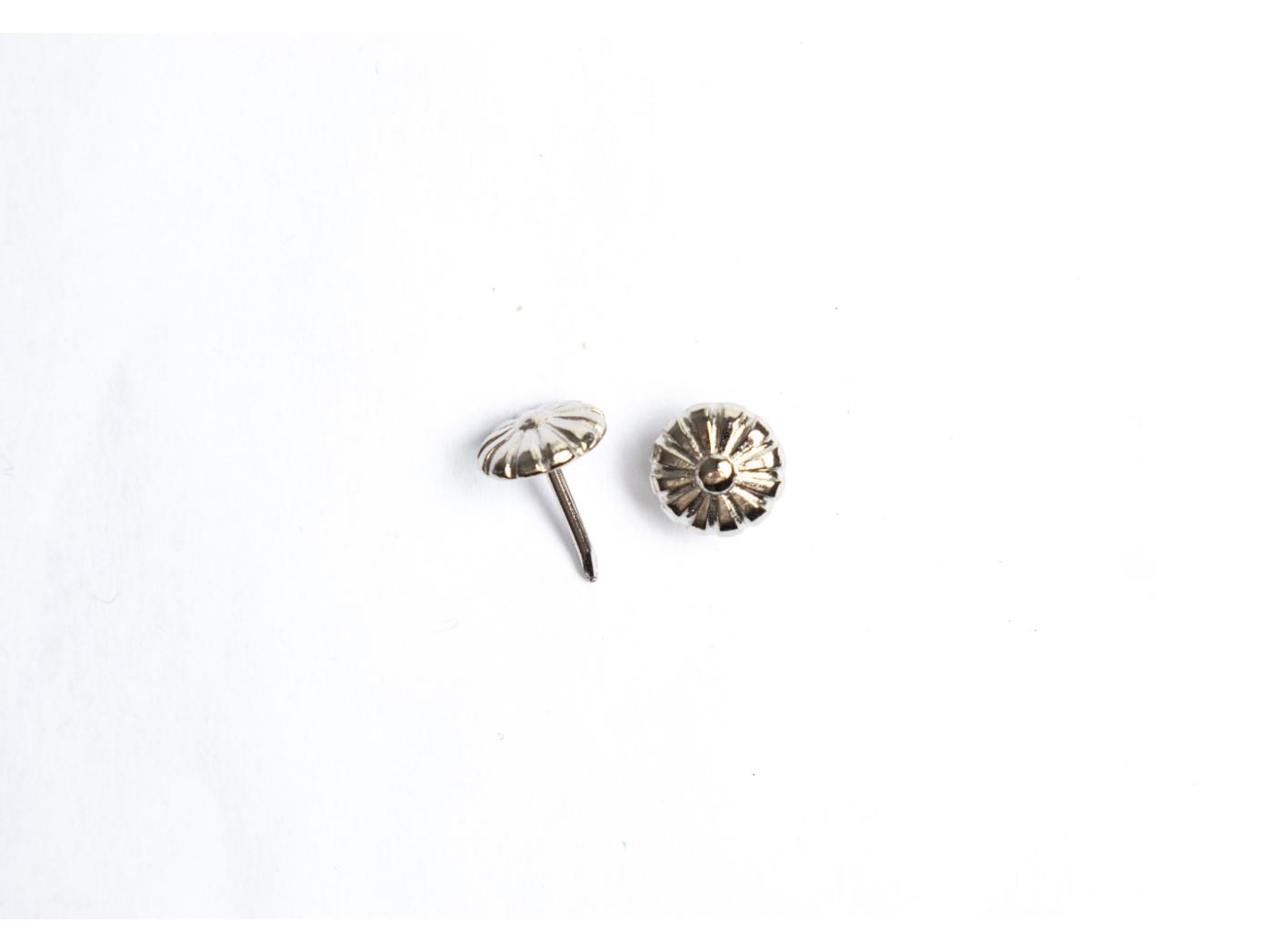 Dekoratiivnael kroomitud Z548, Ø 11,0 mm 1000st/fp Dekoratiivnael kroomitud Z548, Ø 11,0 mm 1000st/fp