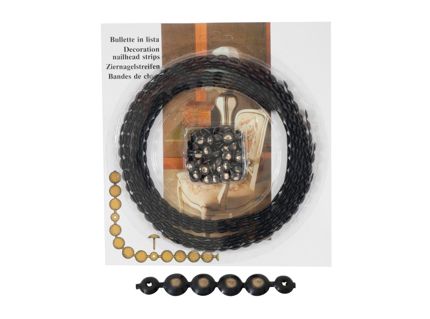 Dekoratiivnaelaliist 100 1/3 BR, 5m/pk, Ø9,5mm Dekoratiivnaelaliist 100 1/3 BR, 5m/pk, Ø9,5mm