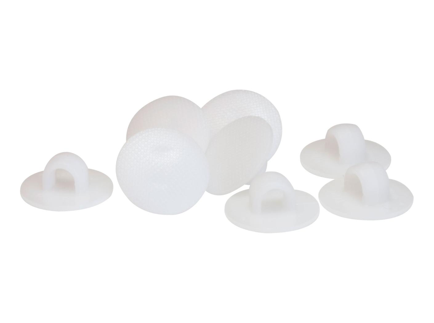 Nööbitoorik A28 plast vastus aasaga, valge OKP 30 Nööbitoorik A28 plast vastus aasaga, valge OKP 30