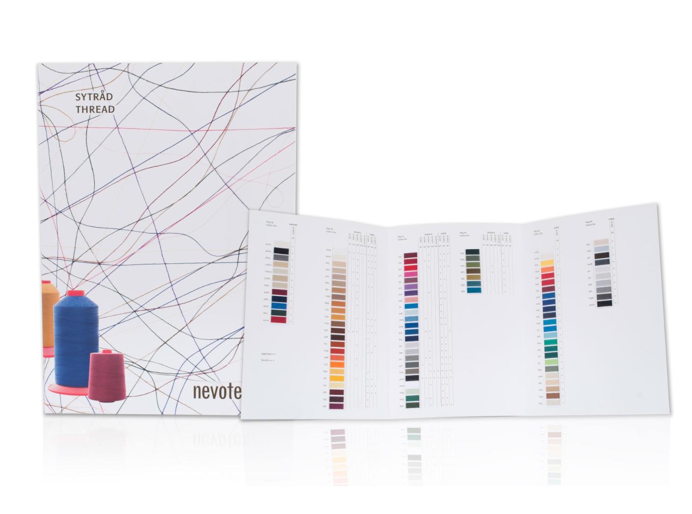 NÄIDIS Õmblusniitide kaart SERAFIL NÄIDIS Õmblusniitide kaart SERAFIL