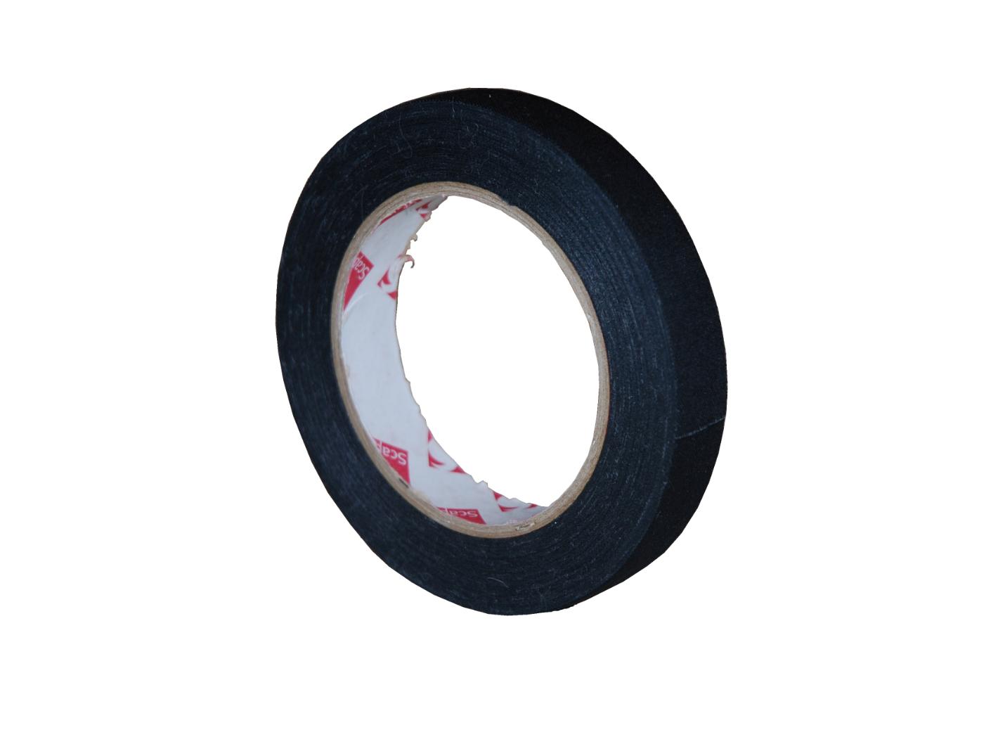 Tekstiilteip õmbluste tugevdamiseks, must, 19mm x 50m Tekstiilteip õmbluste tugevdamiseks, must, 19mm x 50m