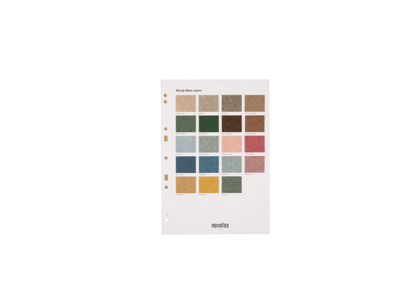 NÄIDIS Wooly new colors 19 mapp NÄIDIS Wooly new colors 19 mapp