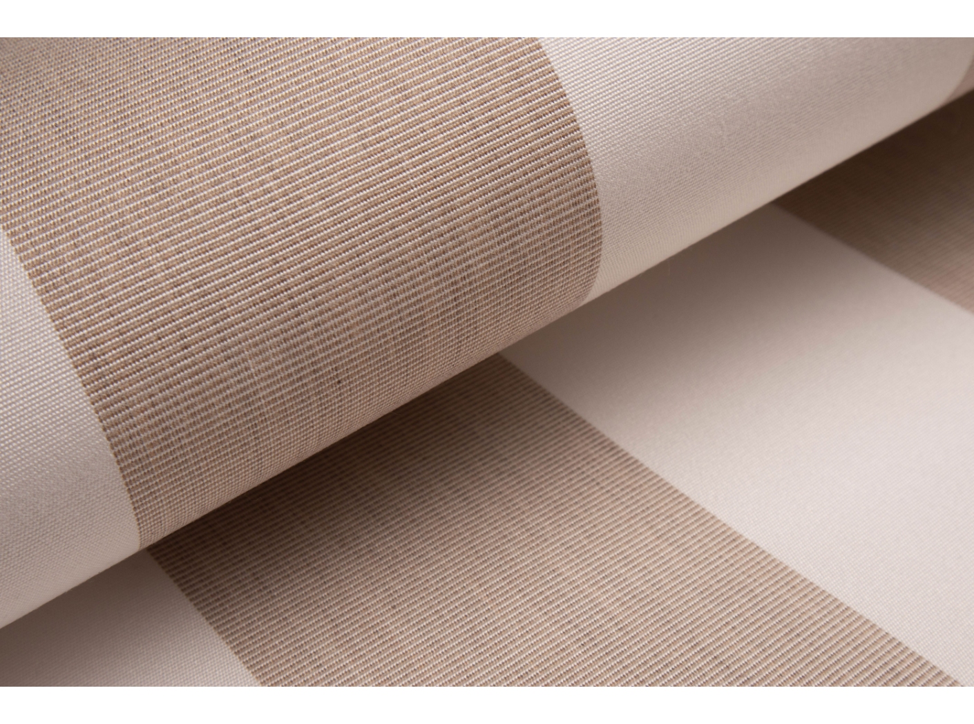 Markiisikangas Docril 01268 Rand Vit/Beige Markiisikangas Docril 01268 Rand Vit/Beige