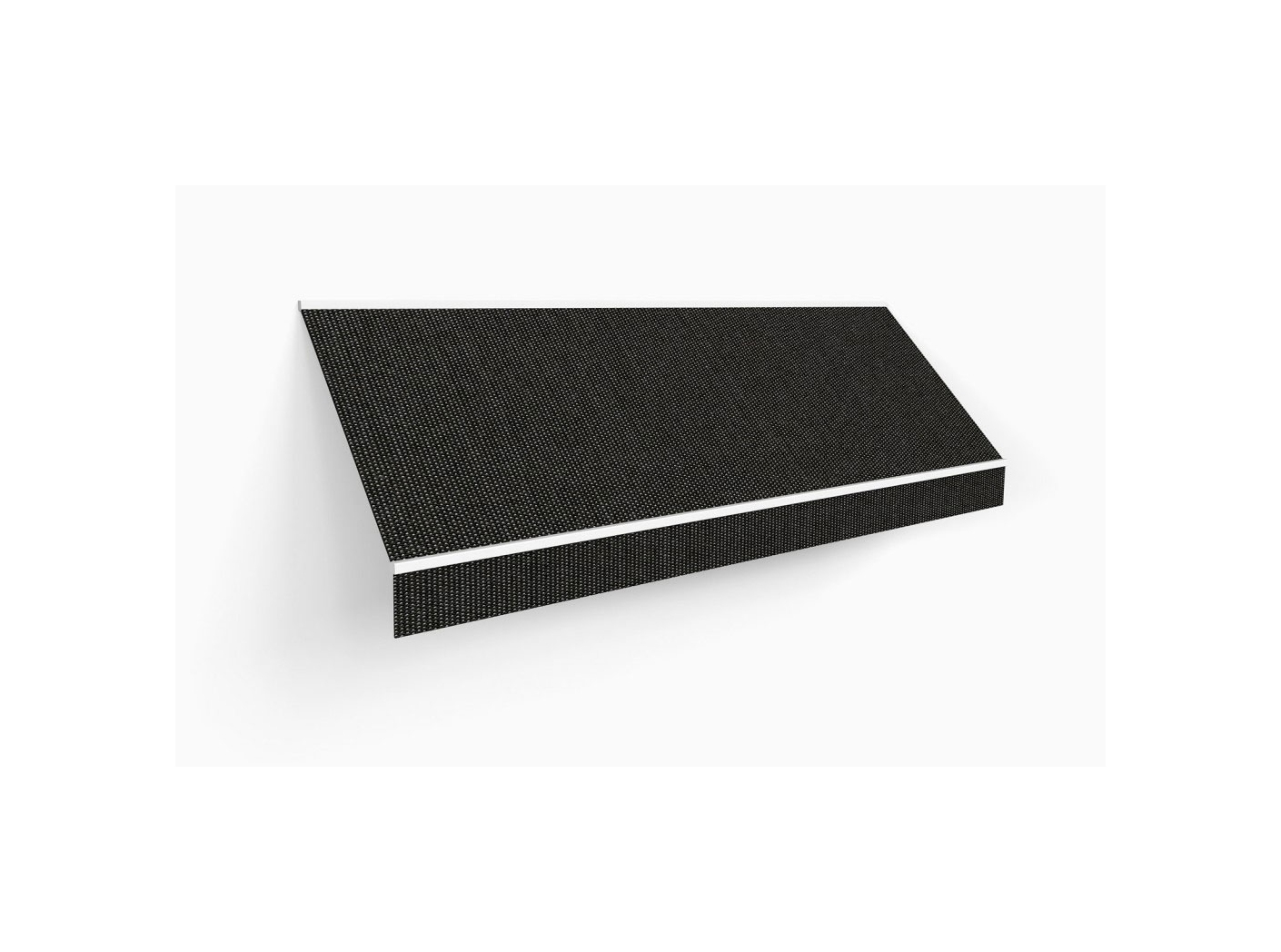 Markiisikangas Docril 00114 Pique black, 120cm Markiisikangas Docril 00114 Pique black, 120cm