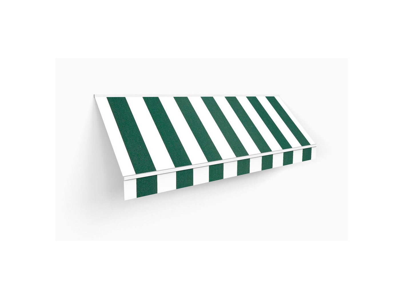 Markiisikangas Docril Stripe 00019 White/Forrest, 120cm Markiisikangas Docril Stripe 00019 White/Forrest, 120cm