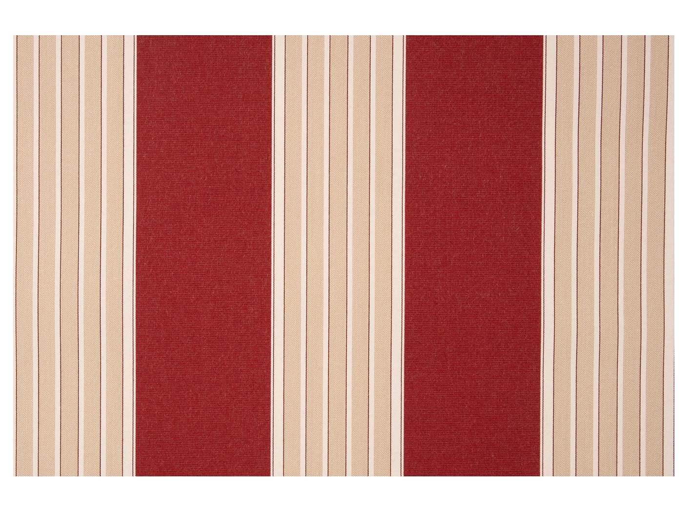 Markiisikangas Docril Stripe 00364 Geometric red rye, 1 Markiisikangas Docril Stripe 00364 Geometric red rye, 1