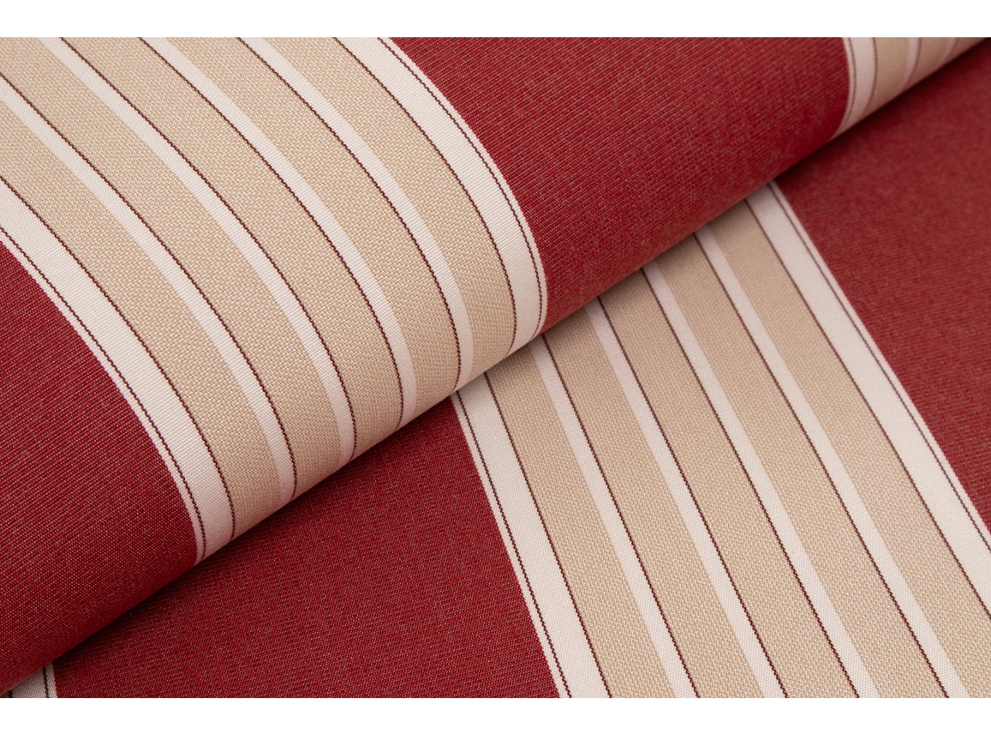 Markiisikangas Docril Stripe 00364 Geometric red rye, 1 Markiisikangas Docril Stripe 00364 Geometric red rye, 1