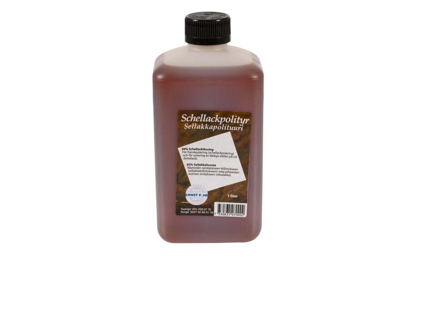 Rubinol schellack valmis lahus, 1 liter Rubinol schellack valmis lahus, 1 liter