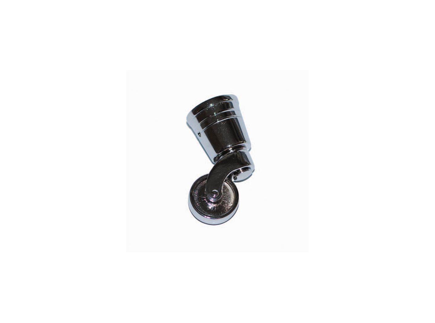 Mööbliratas, nikkel, kõrgus 71mm, Ø (kauss) 31mm Mööbliratas, nikkel, kõrgus 71mm, Ø (kauss) 31mm