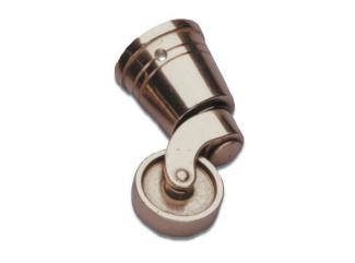 Mööbliratas, messing, kõrgus 71mm, Ø (kauss) 31mm Mööbliratas, messing, kõrgus 71mm, Ø (kauss) 31mm