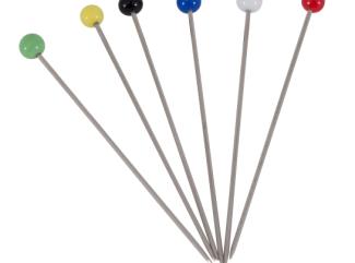 Nööpnõel nr 3. 50mm, 100tk/karp Nööpnõel nr 3. 50mm, 100tk/karp
