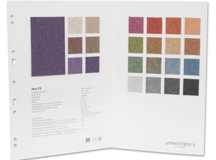 NÄIDIS Mööblikangas Jazz CS mapp NÄIDIS Mööblikangas Jazz CS mapp