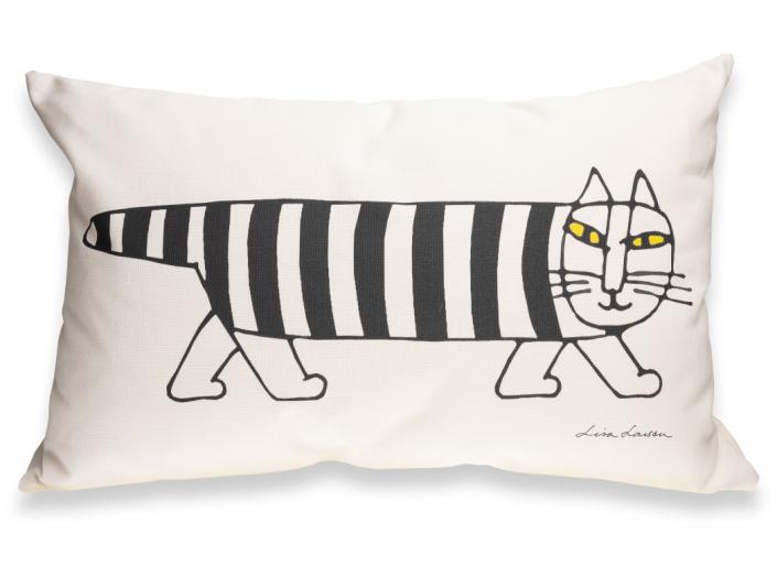 Padjakate MIKEY 60x40 määrdunud valge/must Padjakate MIKEY 60x40 määrdunud valge/must