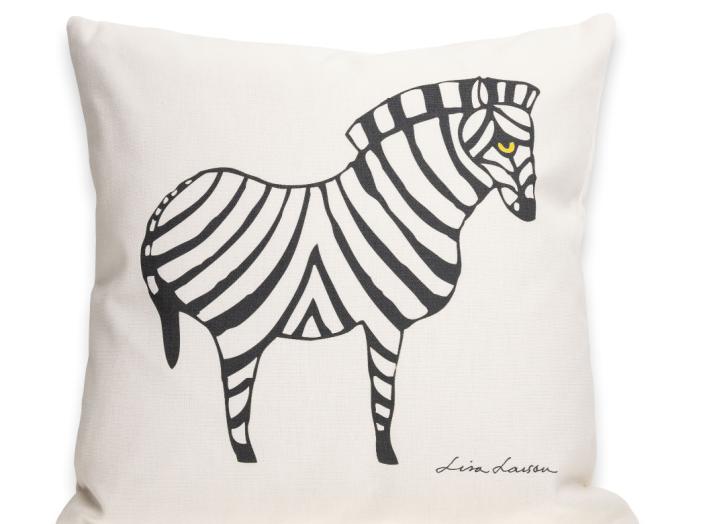 Padjakate ZEBRA 40x40 määrdunud valge/must Padjakate ZEBRA 40x40 määrdunud valge/must