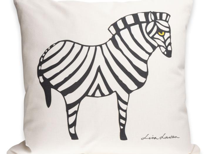 Padjakate ZEBRA 50x50 määrdunud valge/must Padjakate ZEBRA 50x50 määrdunud valge/must